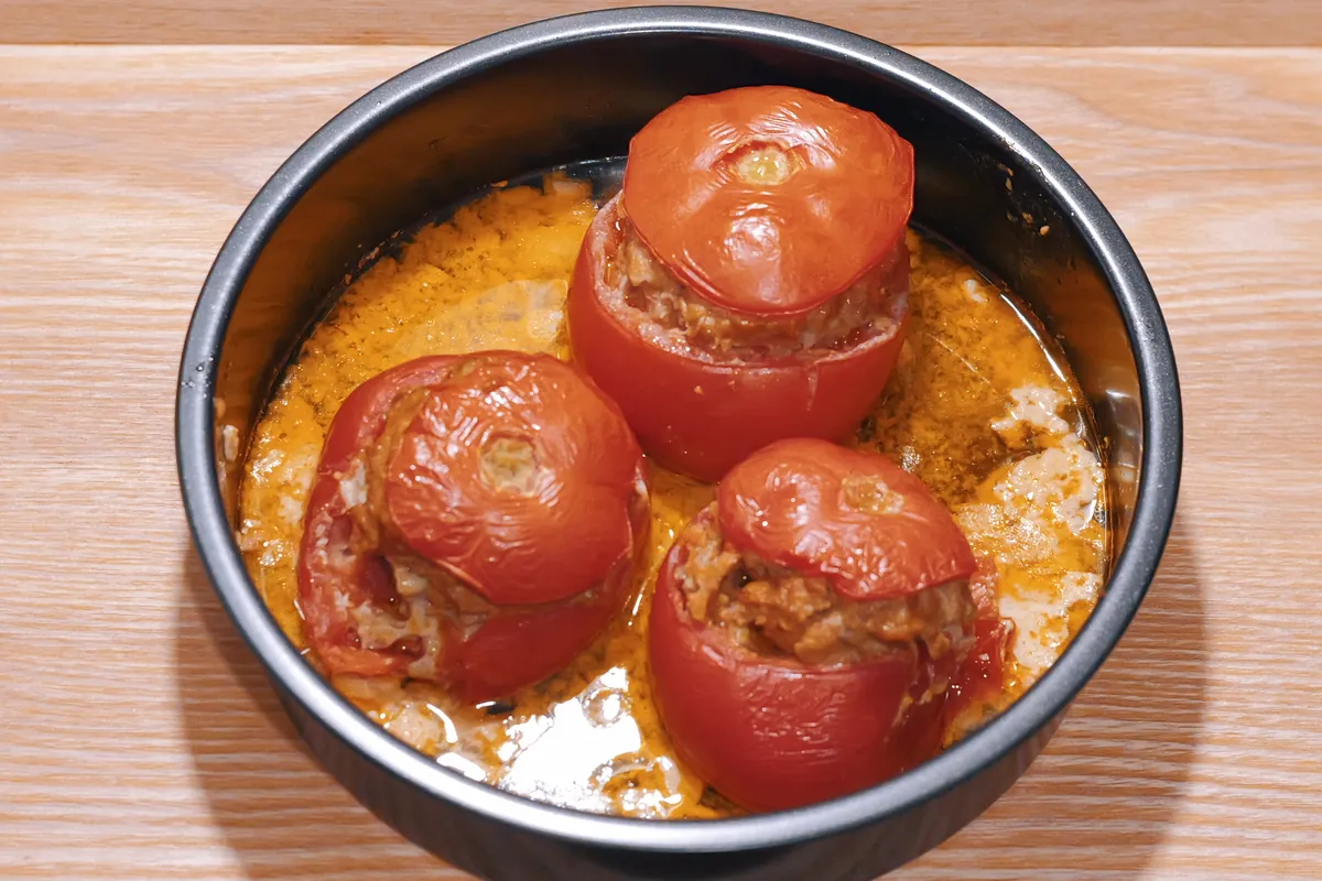 Recipe トマトファルシ