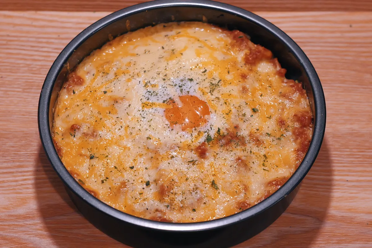 Recipe ミートソースドリア