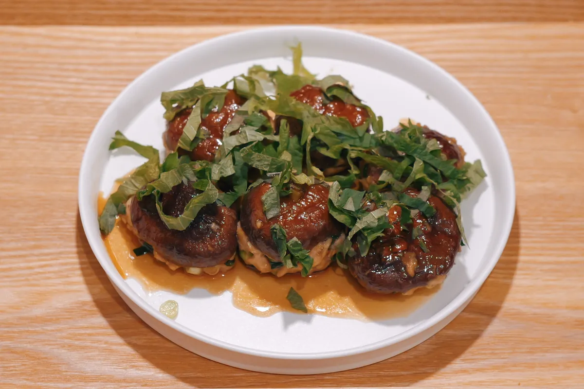 Recipe 椎茸の肉詰め