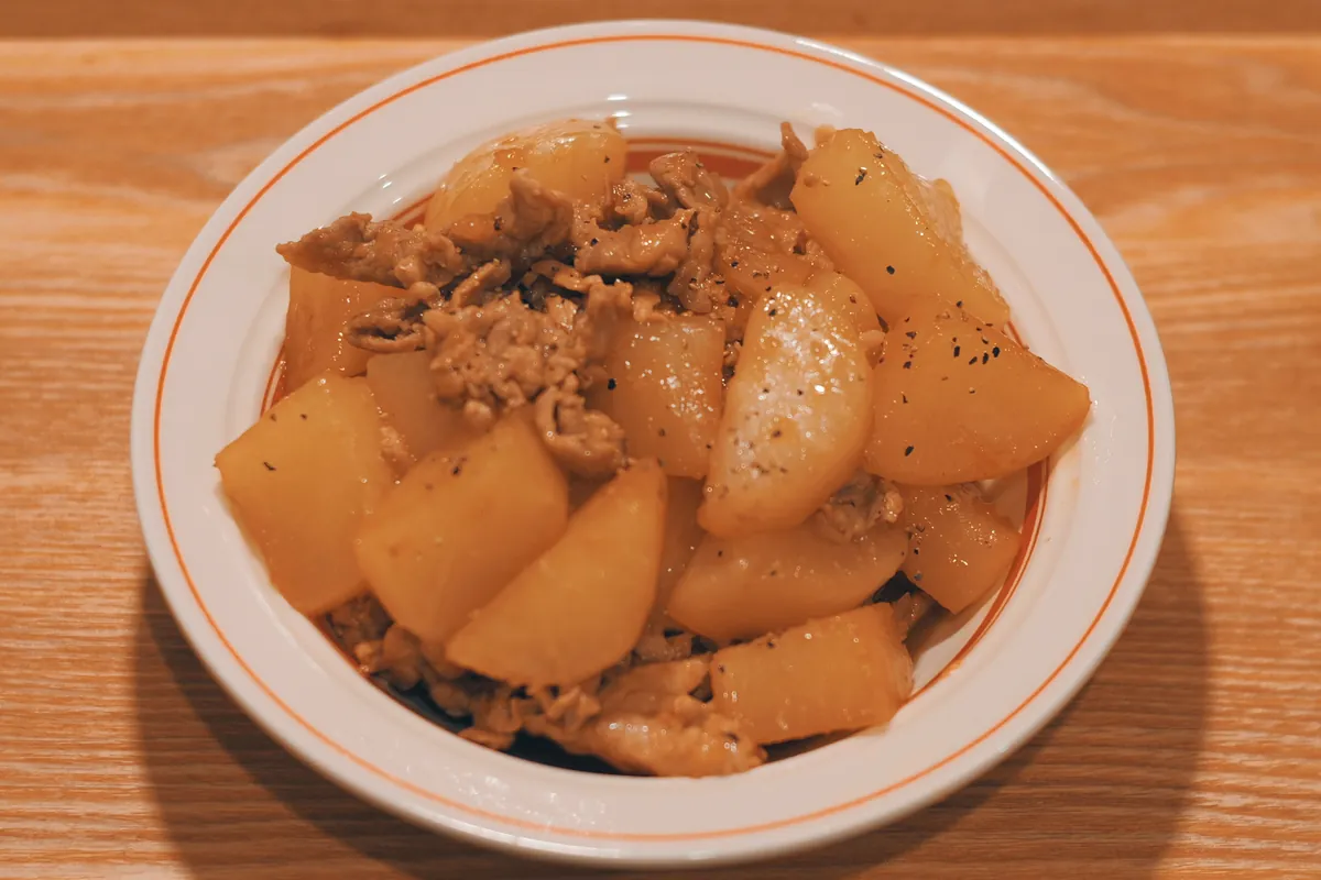 Recipe 豚バラ大根