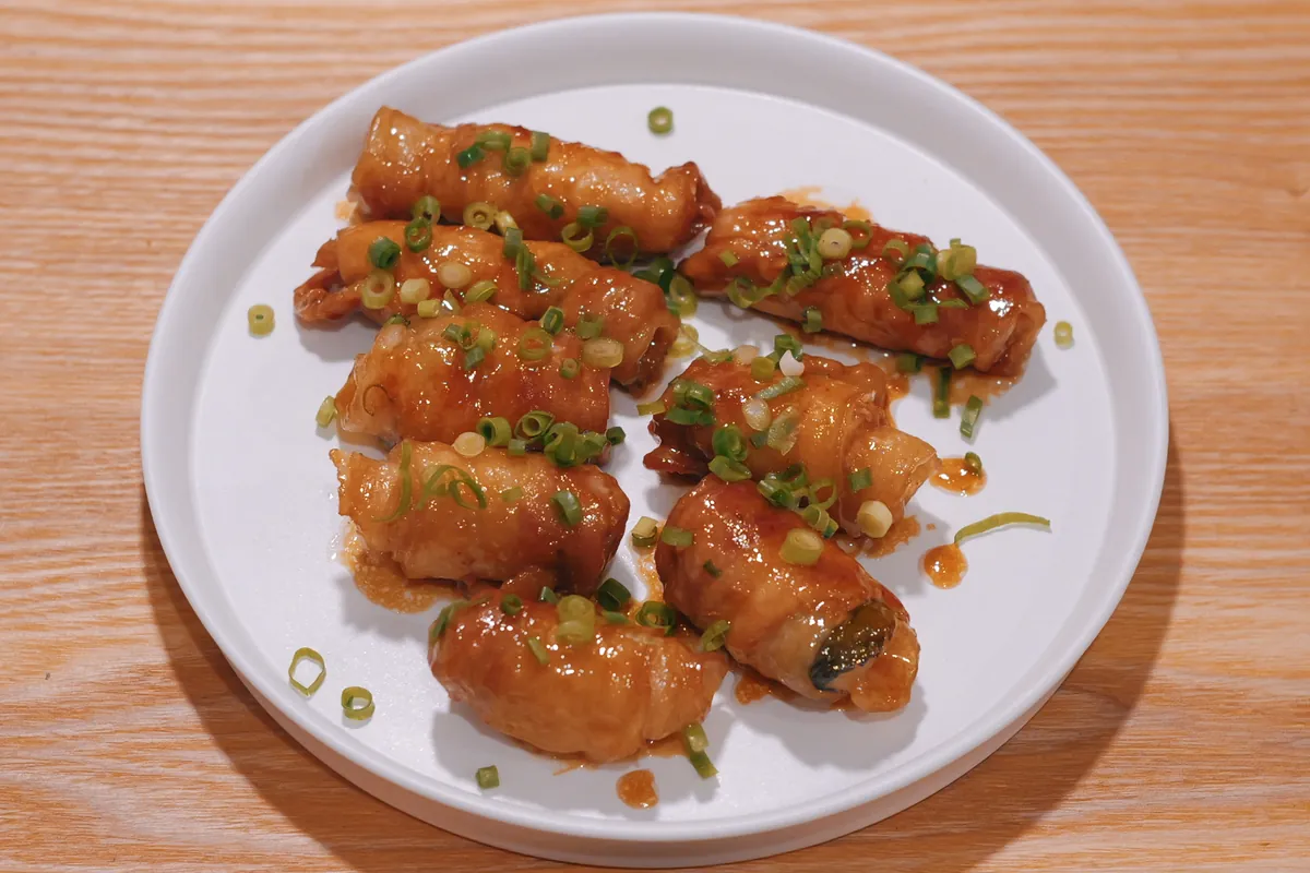 Recipe 豚肉巻き煮