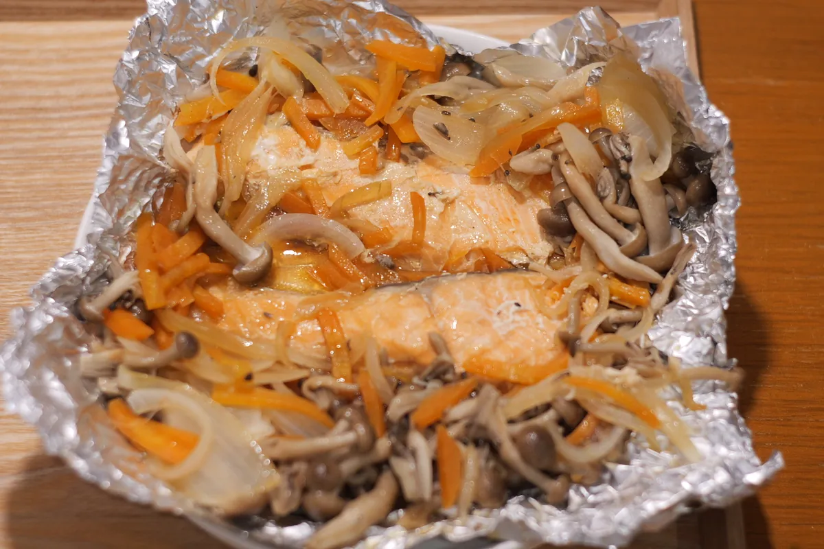 Recipe 鮭のホイル焼き